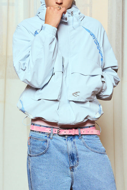 New Essential Light Blue Windbreaker