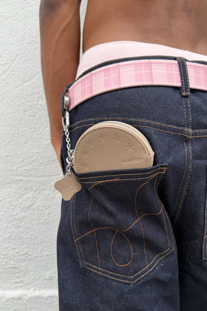 Essential Ecru Keychain Wallet