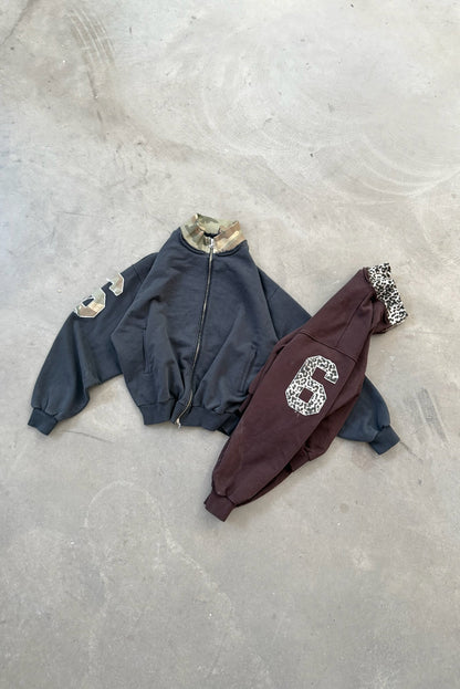 Tokiet Leopard Zipper