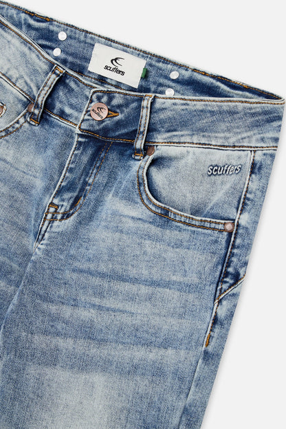 Rider Blue Denim Pants