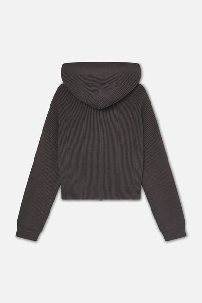 Signal Brown Knit Zipper
