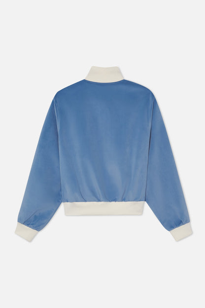 Snow Blue Zipper