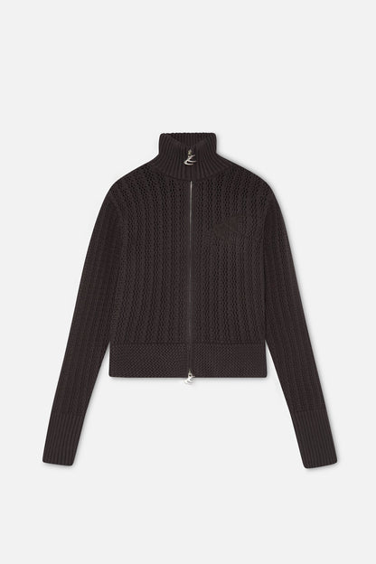 Stormy Brown Zipper