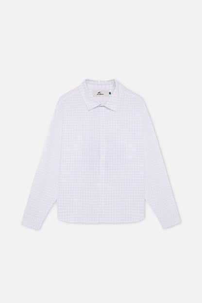 Twin Checkered White Shirt