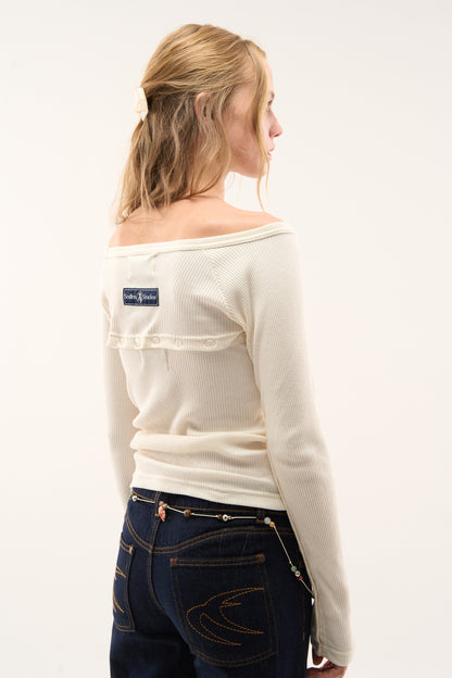 Toggle Ecru Longsleeve