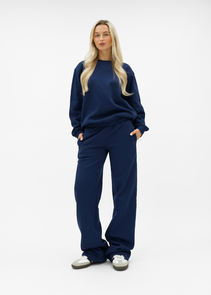 Low/mid waist jogger pants night blue (tall)
