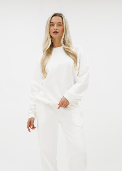 Basic sweater white (tall)