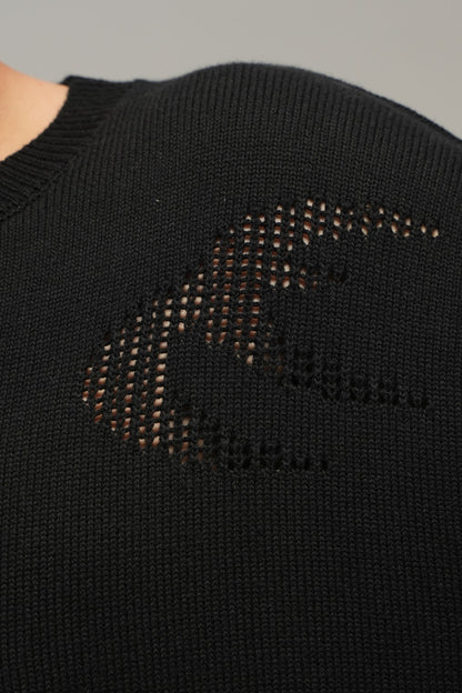 New Moon Black Knit