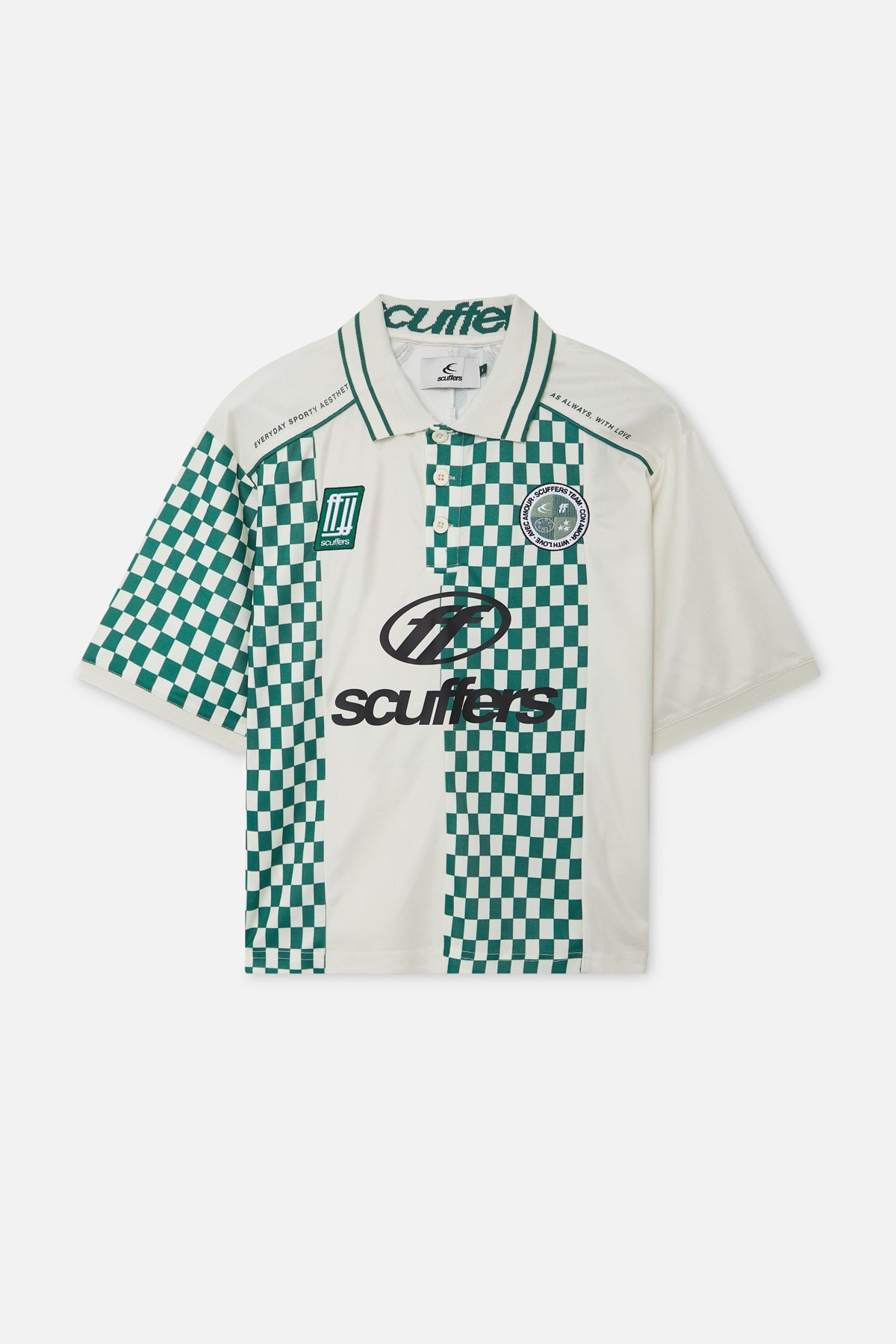 Lauda Green &amp; Ecru T-shirt