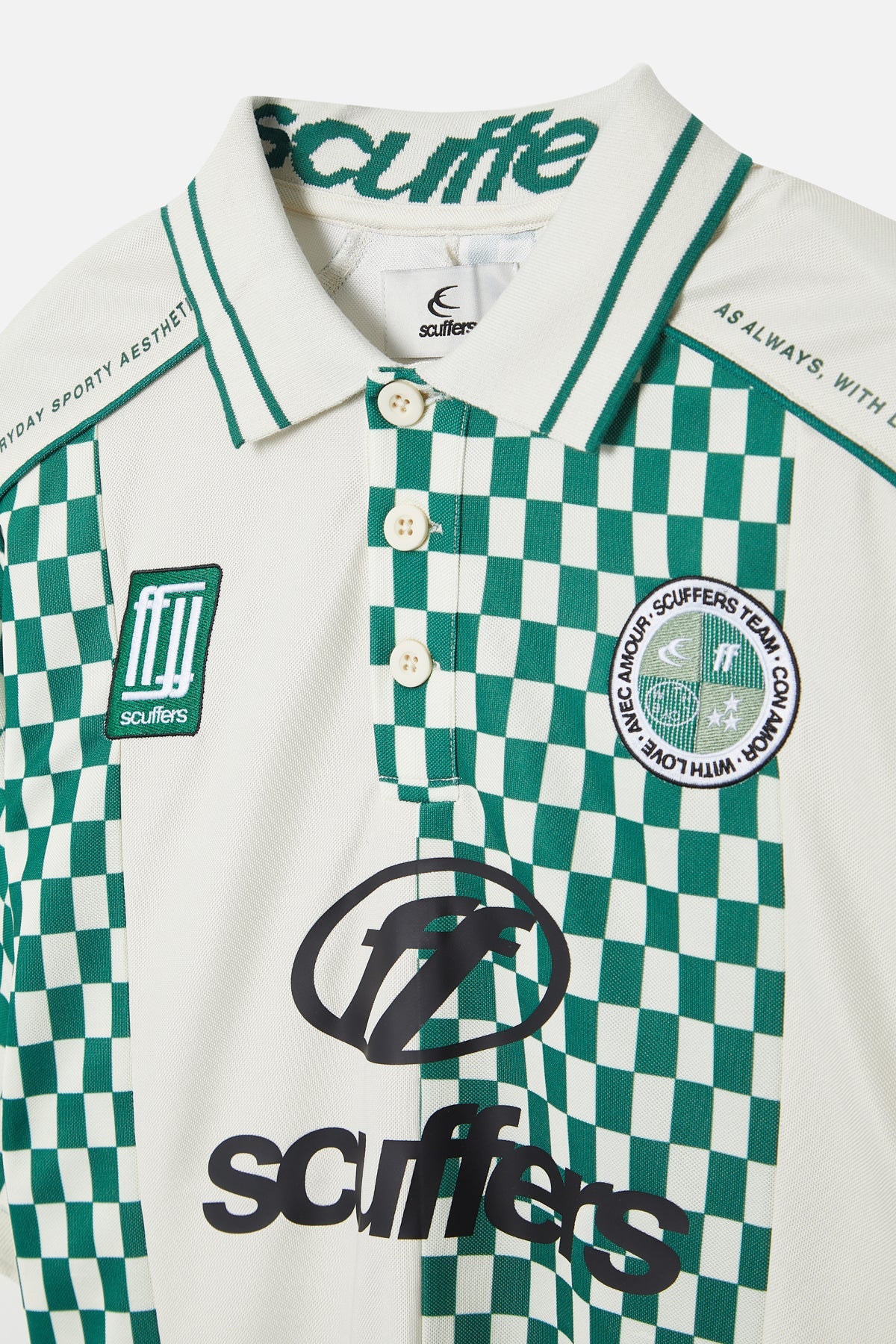 Lauda Green &amp; Ecru T-shirt