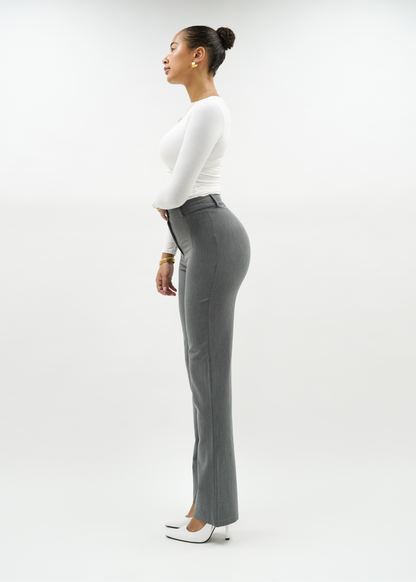 Straight leg pants classic light washed grey (tall)