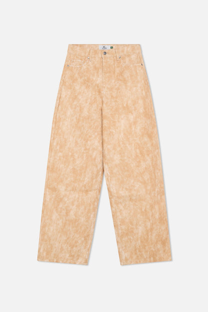 Leather Canela Jumbo Pants